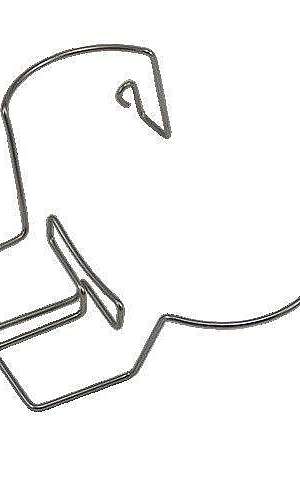 Abridor de boca com afastador de língua Abridor de boca com afastador de língua