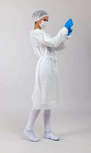 Avental cirúrgico descartável estéril Avental cirúrgico descartável estéril