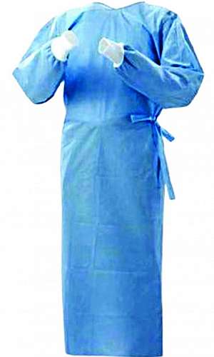 Avental descartável para paciente Avental descartável para paciente
