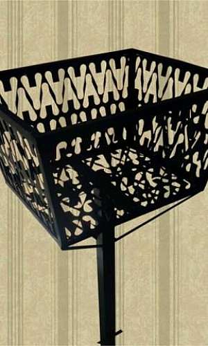 Lixeira para calçadas Lixeira para calçadas